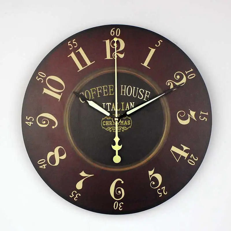 

wholesale frozen living room wall decoration quartz watch fashion waterproof clock face home decor modern silent wall clock gift