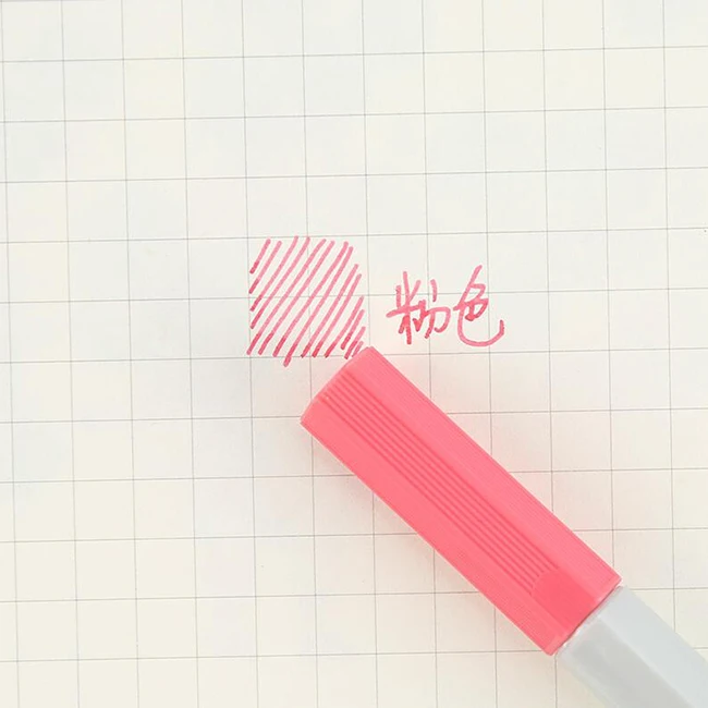 0,4 мм Переливающаяся ручка-маркер на водной основе, цветные чернила, Сверхтонкая ручка для подписи, художественный Рисунок, эскиз, граффити, ручка-Крючок для письма, волоконная ручка - Цвет: pink