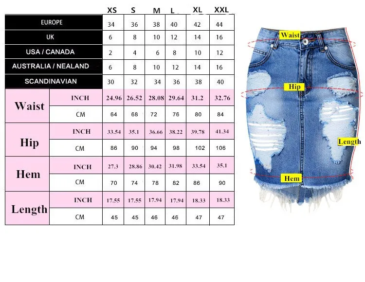 Denim Skirt Image 1