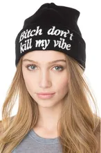 2016 Limited Offer Sale Acrylic Adult Unisex Casual Letter Beanie Winter Hat Hip Hop Hiphop Men’s And Women’s Knit