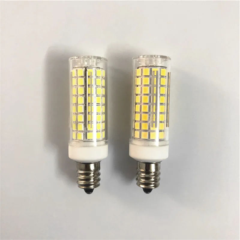 G9 E11 E12 E14 E17 BA15D SMD2835 102 светодиодов 10 Вт AC100V AC110V AC120V светодиодные лампы украшения светильник с регулируемой яркостью лампа «Кукуруза» светильник s 10 шт./лот