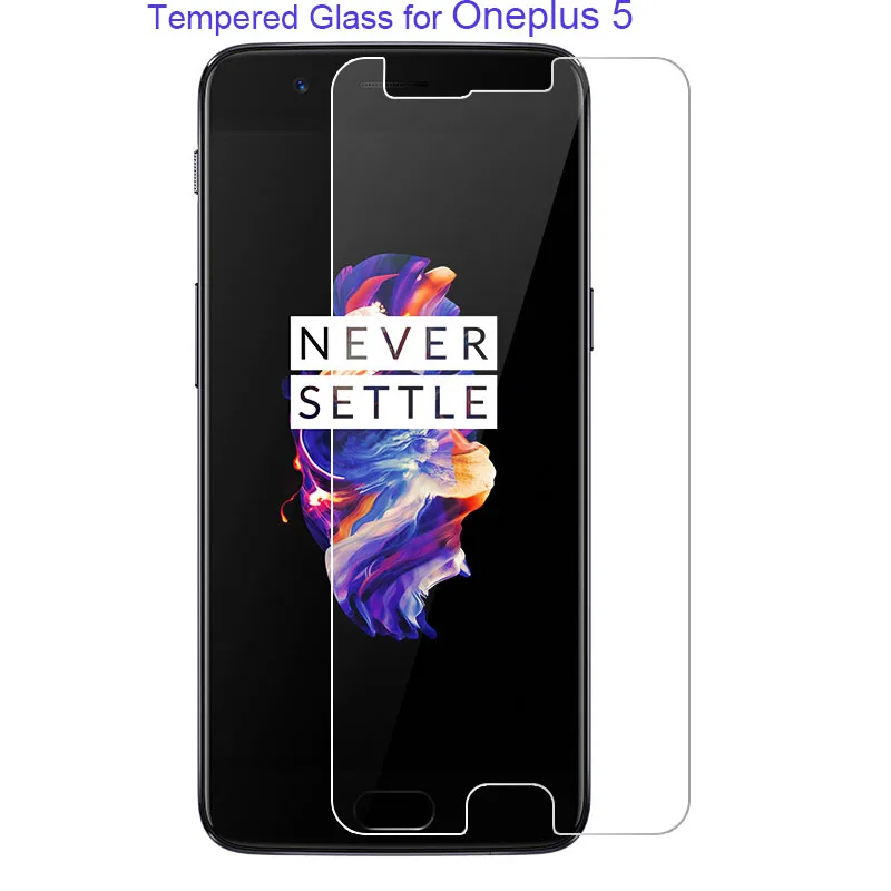 Tempered Glass For Oneplus 5 A5000 9H 2.5D Screen Protector For One