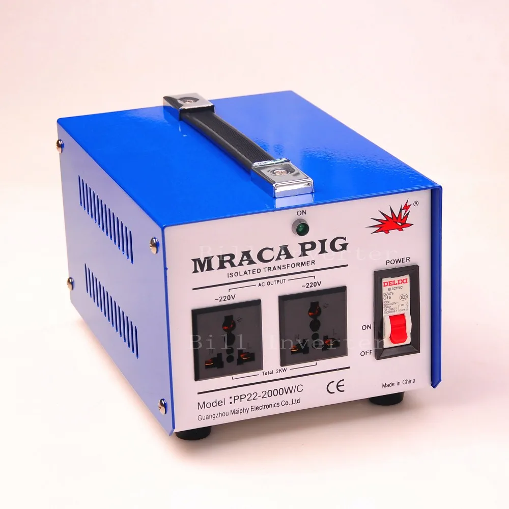 Isolation Transformer Free DHL Real 3000W 220V to 220V in Transformers