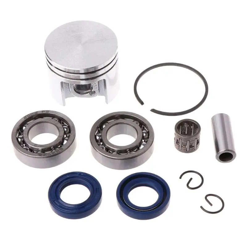 

1Set Piston Pin Rings Kit Crankshaft Bearing Oil Seals Gasket Kit for STIHL 018 MS180 Chainsaw Parts Accessories