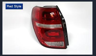 Автомобильный Стайлинг Стоп задний светильник для Chevront Captiva 2008- Led задний фонарь задний DRL+ тормоз+ Парк+ сигнальный светильник s - Цвет: red