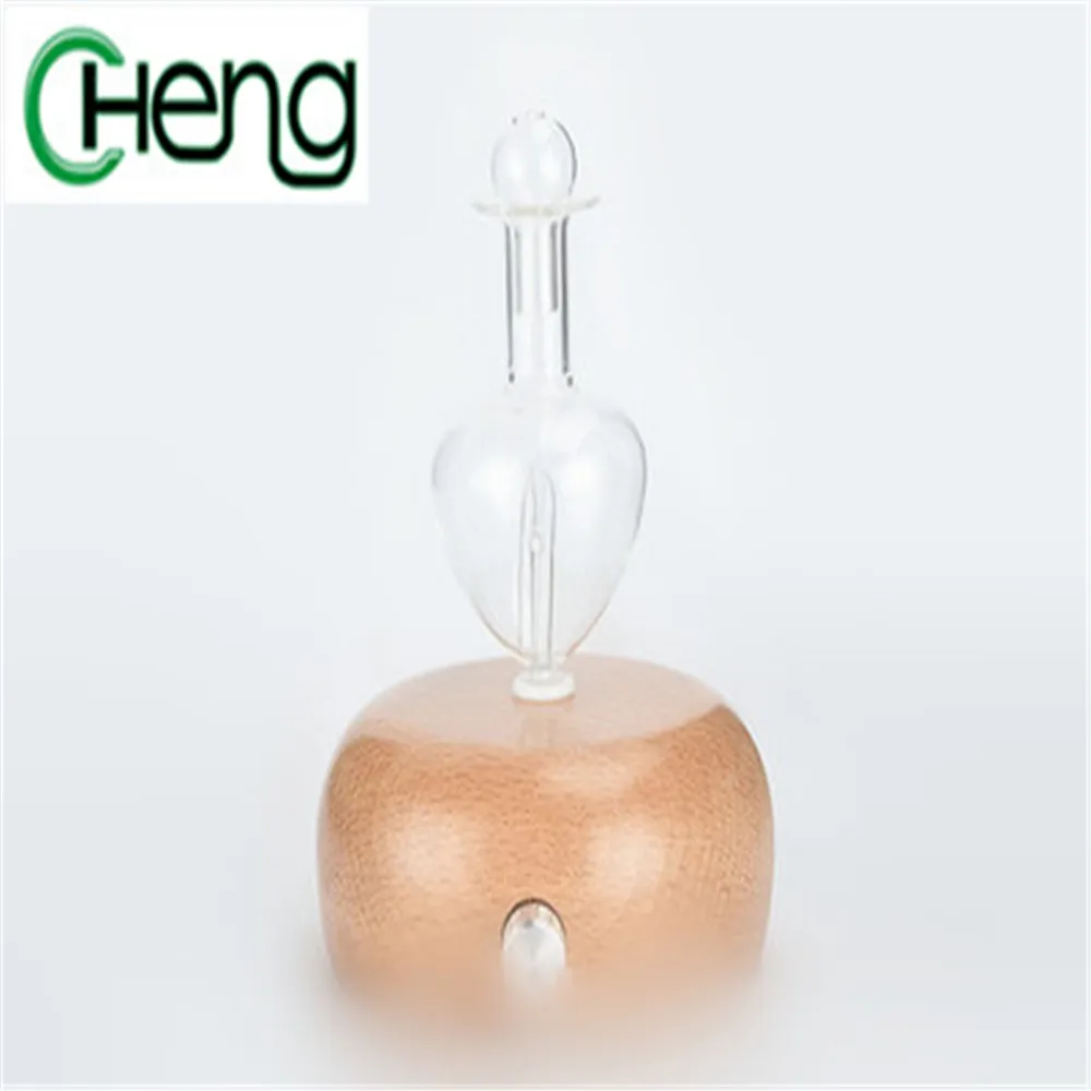 

LED light portable wood grain expansion machine negative ion oil diffuser humidifier expansion incense aromatherapy machine