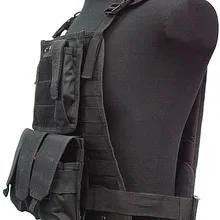 Американский морской спортивный жилет десантный тактический Молл многофунциональный жилет BK