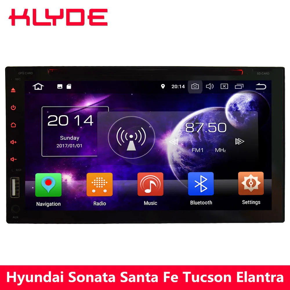 

KLYDE Octa Core PX5 4G Android 8.0 4GB RAM 32GB ROM 2Din Universal Car DVD Player For Nissan Pathfinder Qashqai Paladin Livinal