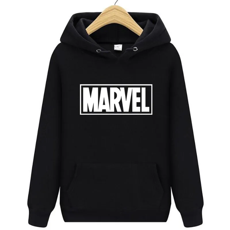 

New Brand Cartoon MARVEL Sweatshirt Men Hoodies Fashion Solid Fleece Hoodie Mens Pullover Men's Tracksuits Moleton Masculino