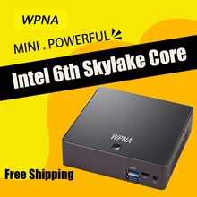 Ргнс неттоп M1 Intel Core i5 i7 6200U 6500U HD Графика 520 8 ГБ 256 ГБ SSD WI-FI Mini PC Windows компьютера офис