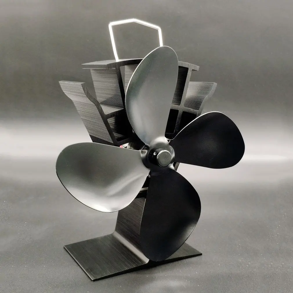 

Fireplace Stove Aluminium Blower Fan 4 Blades Fans with High Efficiency Quiet Operation Promotion Sale