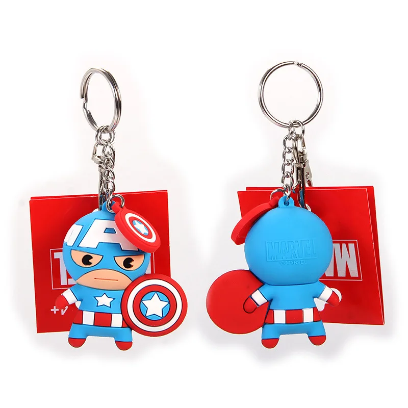 Популярная игрушка Disney фигурка героя Marvel милые подвесные аксессуары для багажа