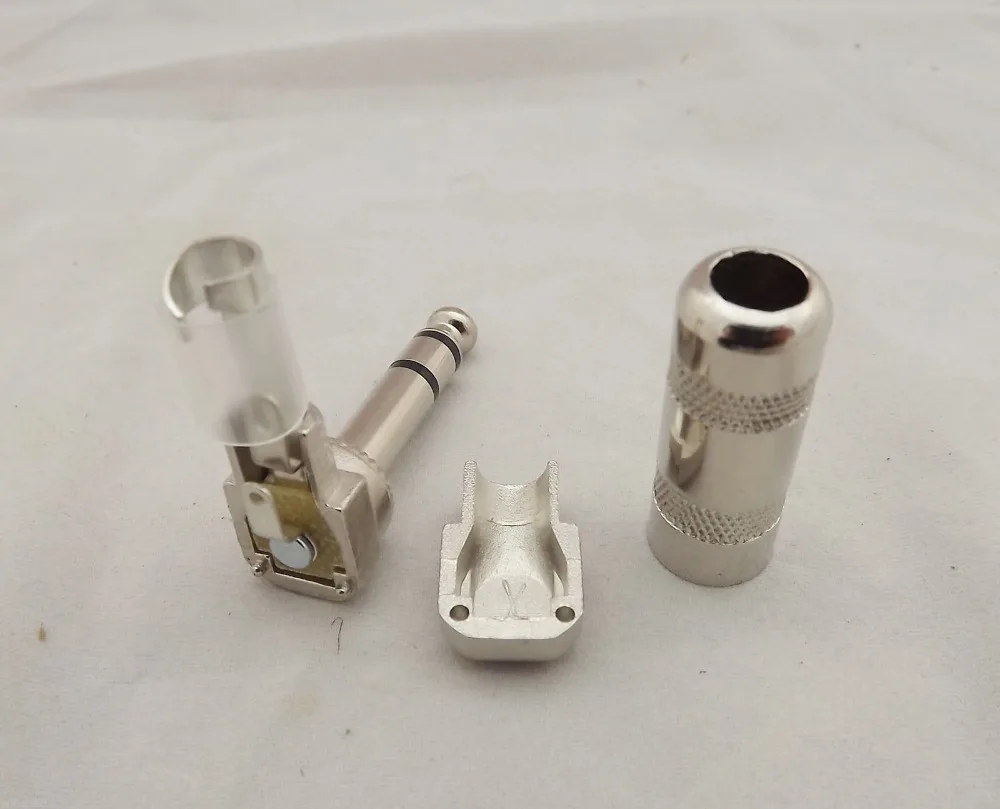 1 шт. металлический переходник со штекером 6 35 мм 1/4 дюйма|adapter connector|adapter plugadapter audio |