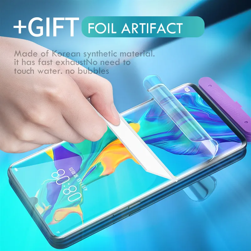 

20D Full Cover Hydrogel Film For Huawei P30 P20 Lite Pro P10 Plus P30 Pro Soft Screen Protector For Honor 10 9 Lite 10 Film