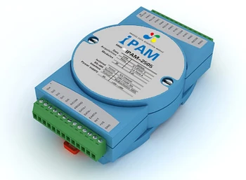 

RS485 Modbus Data Acquisition, 5DI digital inputs + 5 relay output, Din Rail Adam Module