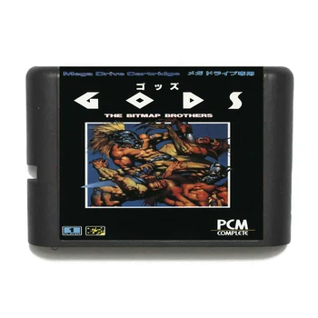 

Gods The Bitmap Brothers 16 bit MD Game Card For Sega Mega Drive For Genesis