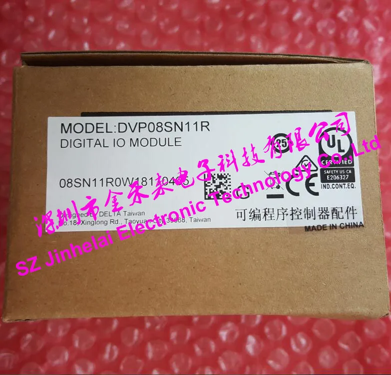 New and original DVP08SN11R DELTA PLC, 8 point extension, 8DO relay output New and original DVP08SN11R DELTA PLC, 8 point extension, 8DO relay output