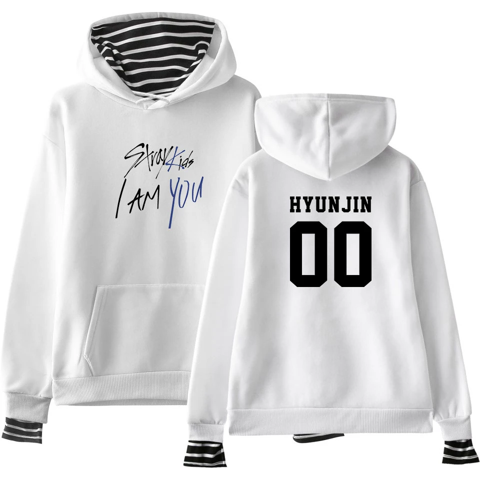 

2019 Stray Kids I Am You Fans Fashion Warm Hoodies Cool Warm Fans Long Sleeve Sweatshirts Hoodies Women/Men Clothes love self