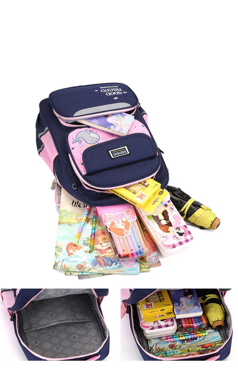 Водонепроницаемые детские школьные сумки для мальчиков и девочек ортопедические школьные сумки рюкзаки детские школьные сумки рюкзак для начальной школы Mochila