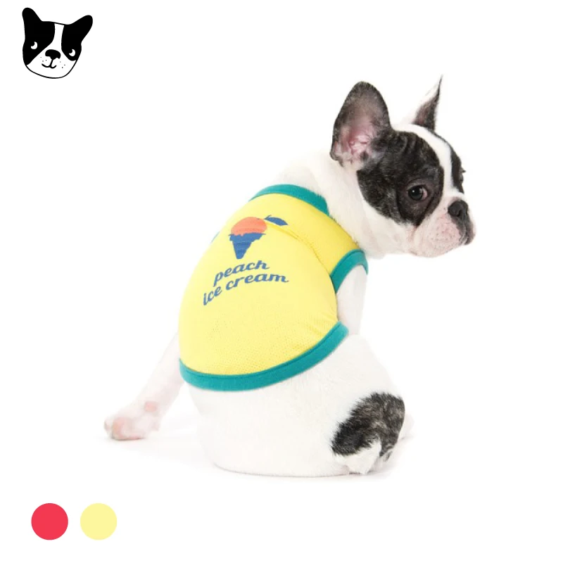 

Dog Clothes Summer Dog Cool Shirt Dog Vest French Bulldog Chihuahua Cat Shirt Pet Clothes ropa Ropa Para Mascota Verano