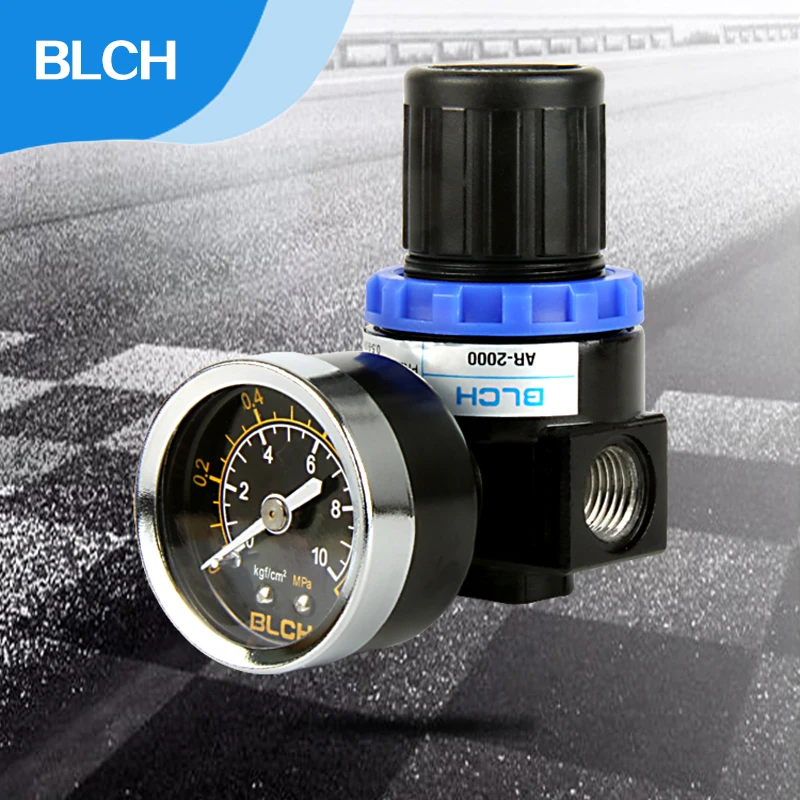 Воздушный регулятор давления BLCH AR2000 G1/4 дюйма компрессор для очистки воздуха