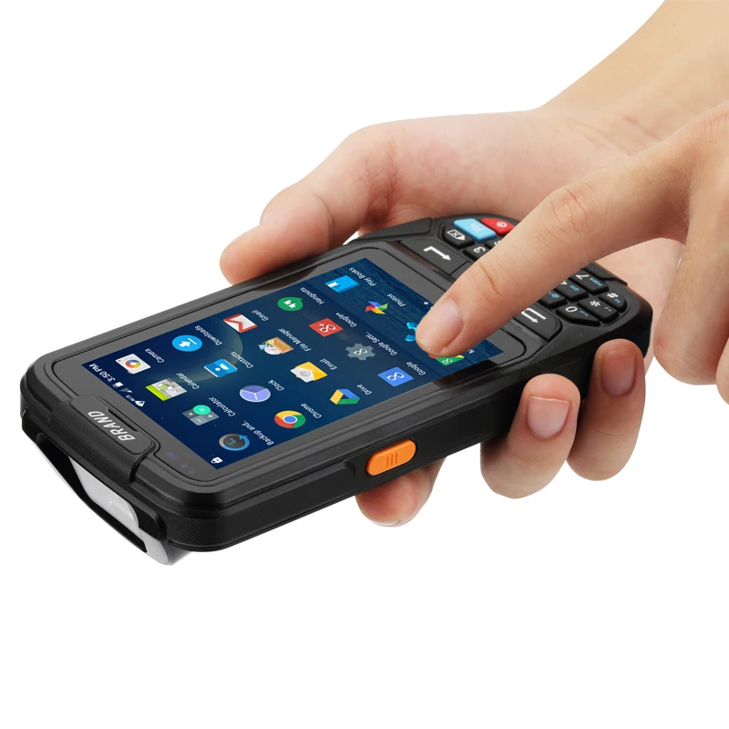 الروبوت 7.0 محطة pos المحمولة مع NFC UHF RFID قارئ الذاكرة 4 بوصة شاشة كبيرة البيانات محطة 1D ، 2D الليزر الباركود ماسحة الروبوت 7.0 محطة pos المحمولة مع NFC UHF RFID قارئ الذاكرة 4 بوصة شاشة كبيرة البيانات محطة 1D ، 2D الليزر الباركود ماسحة