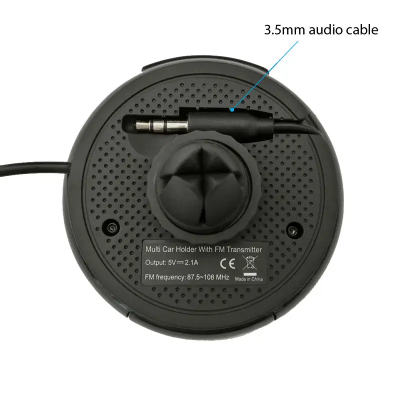 Car FM Bluetooth Transmitter22holder