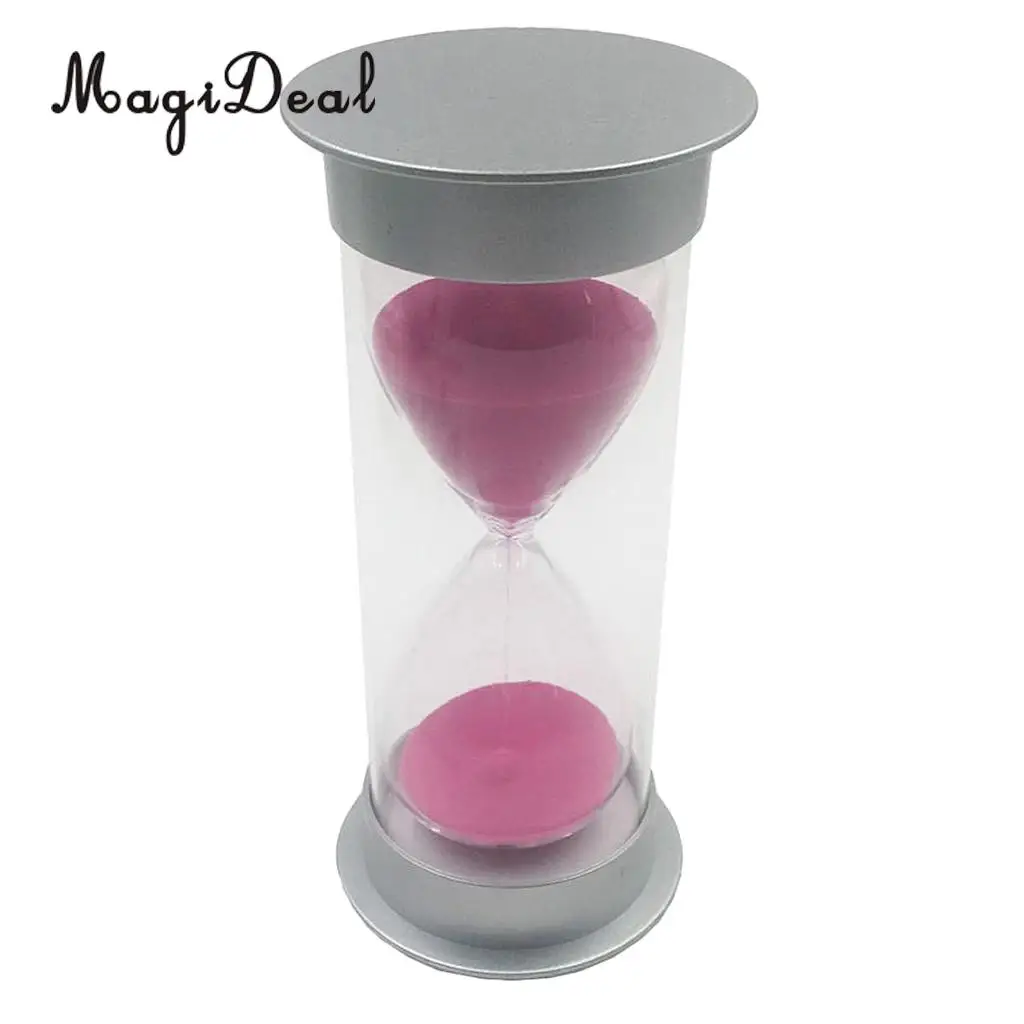 MagiDeal 10/15/20 Sec 2 Minutes Colorful Sandglass Hourglass Sand Clock Home Decor Shelf Display Timer Kids Xmas Gift