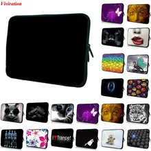 Viviration Negro Bolso 17 pulgadas bolso de la computadora 17,3 14 15,4 15 13 12 10 10,1 7 pulgadas portátil caso para Chuwi LapBook aire 14,1