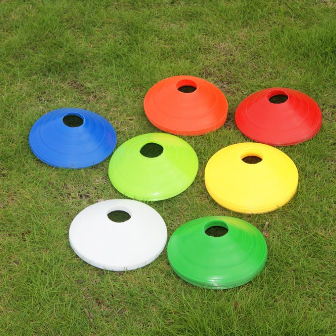 20Pcs/Kit Multi color Soccer Obstacle Cone Football Training