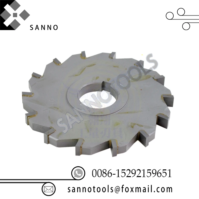 Customized Saw Blade Milling Cutter, Metal Slitting Saws, Carbide Three