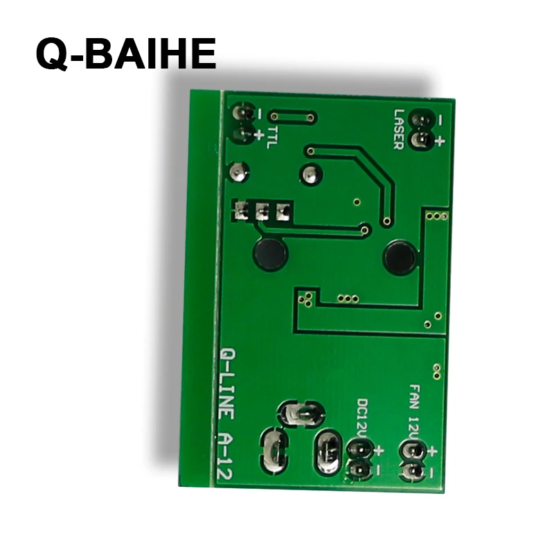 2018 новый привод платы лазерного диода с TTL 8 14 в для 445nm 405nm 520nm 650nm 200 мВт 3000 МВт|520nm