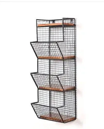 The iron art wall bookshelf. Shelves. The wall of the wall shelves shelves