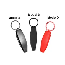 Силиконовый Резиновый Автомобильный Брелок Защитный чехол для Tesla модель 3 S X удаленный Бесключевой