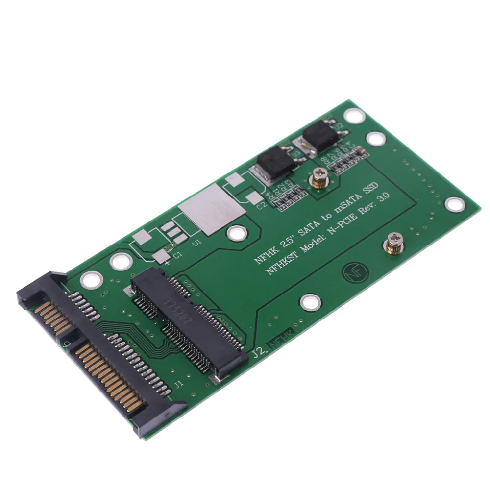 MSATA SSD до 2,5 ''SATA 6,0 Gps адаптер конвертер карты модуль Плата Pad Pcie-L059 горячий