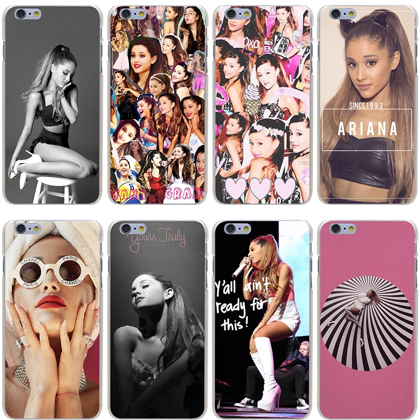 Ariana Grande Hard Transparent Cover Case for font b iPhone b font font b 7 b