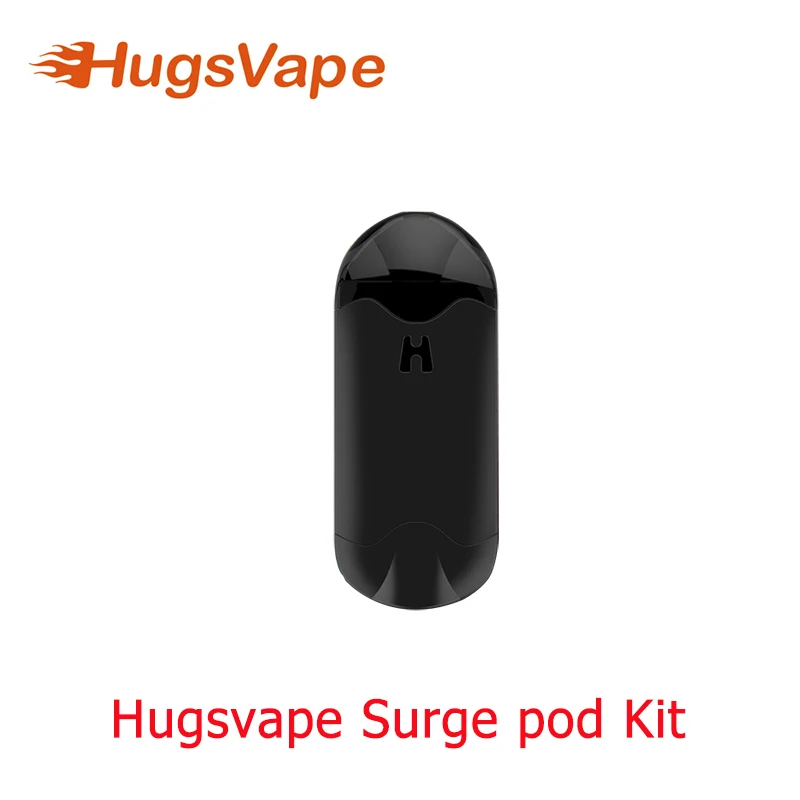 Новейший комплект HugsVape Surge Pod Kit 600mA встроенный аккумулятор система с воздушным