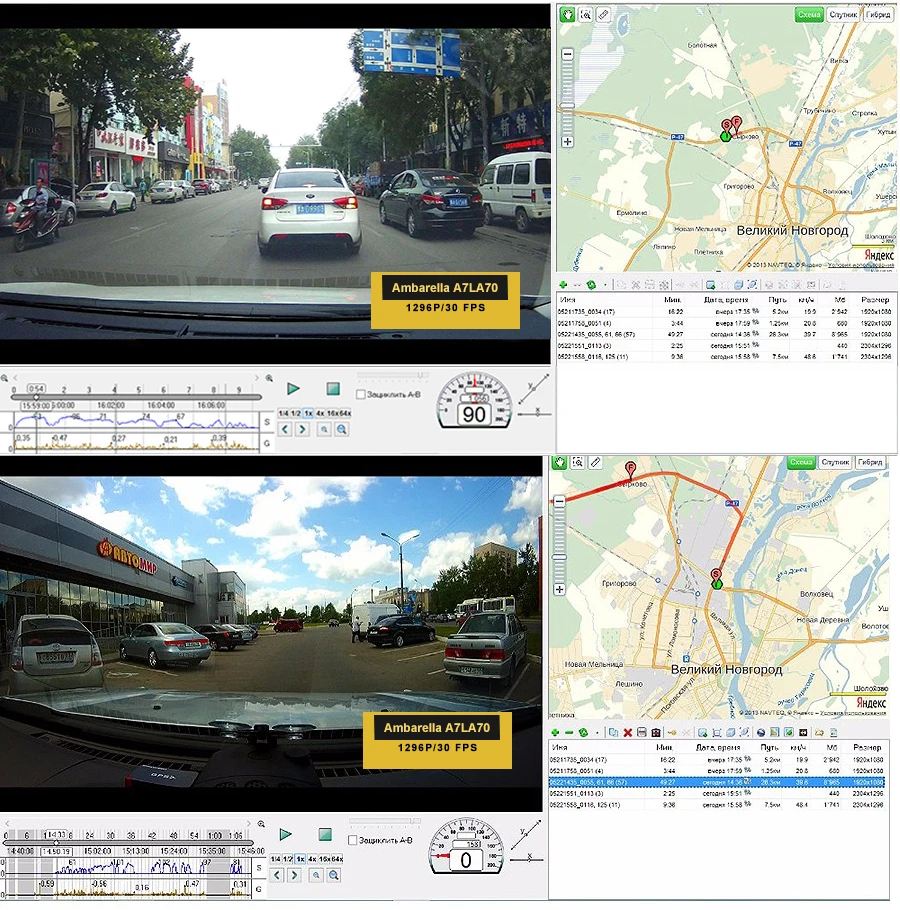 Kommander Видеорегистраторы для автомобилей gps Камера с Speedcam 1296 P Full HD Ambarella A7LA70 60Fps dvr Регистраторы регистраторы