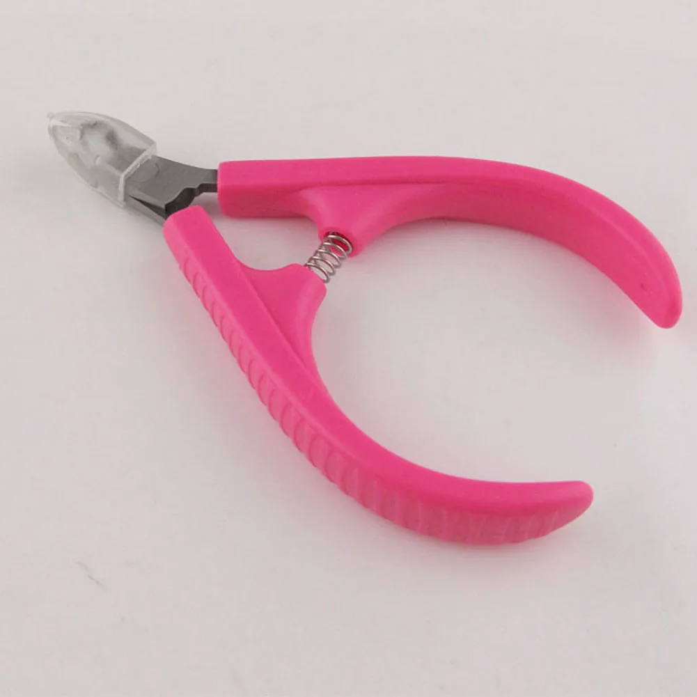 

High Quality Stainless Steel Toe Finger Cuticle Nipper Clipper Trimmer Cutter Plier Scissors Nail Manicure Tool Color Random