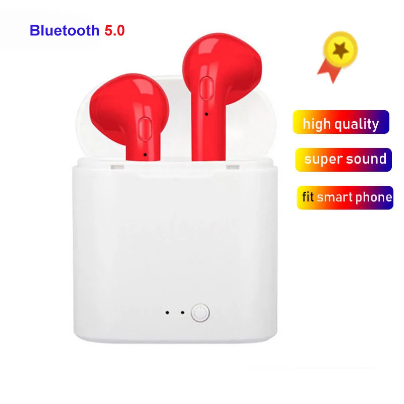 

i7s mini TWS Wireless earbuds headphones Bluetooth headsets not i9s i10 i20 i30 i100 i180 tws earphone for Iphone Android