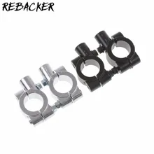 Cheap Rebacker Universal Motorcycle Handlebar 8mm/10mm Black Mirror Adaptor Holder Mount Brackets Clamps Cheap Rebacker Universal Motorcycle Handlebar 8mm/10mm Black Mirror Adaptor Holder Mount Brackets Clamps