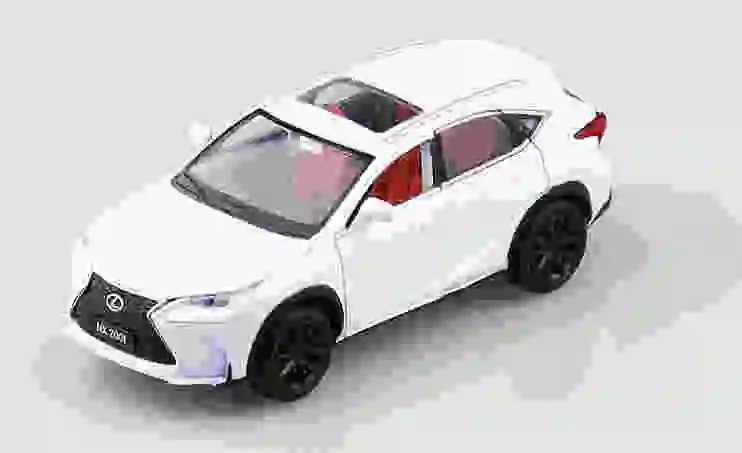 1:32 CRV Accord Highlander XC60 Alphard Lexus игрушечный автомобиль металлическая игрушка Diecasts и игрушечный транспорт Модель автомобиля игрушки для детей - Цвет: Lexus NX200T white
