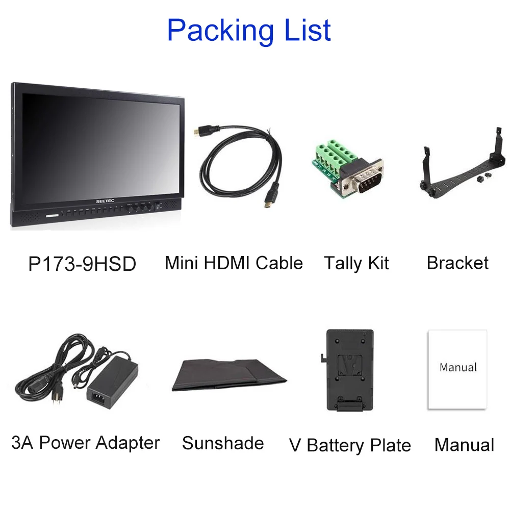 packing list