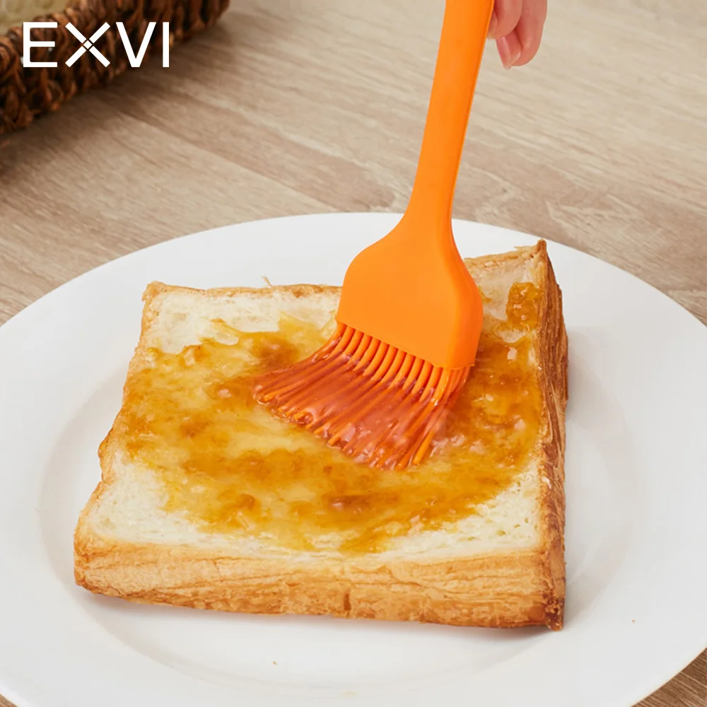 EXVI 1pc Kitchen Silicon Baking Brush Liquid Oil Pen Cake Butter Bread