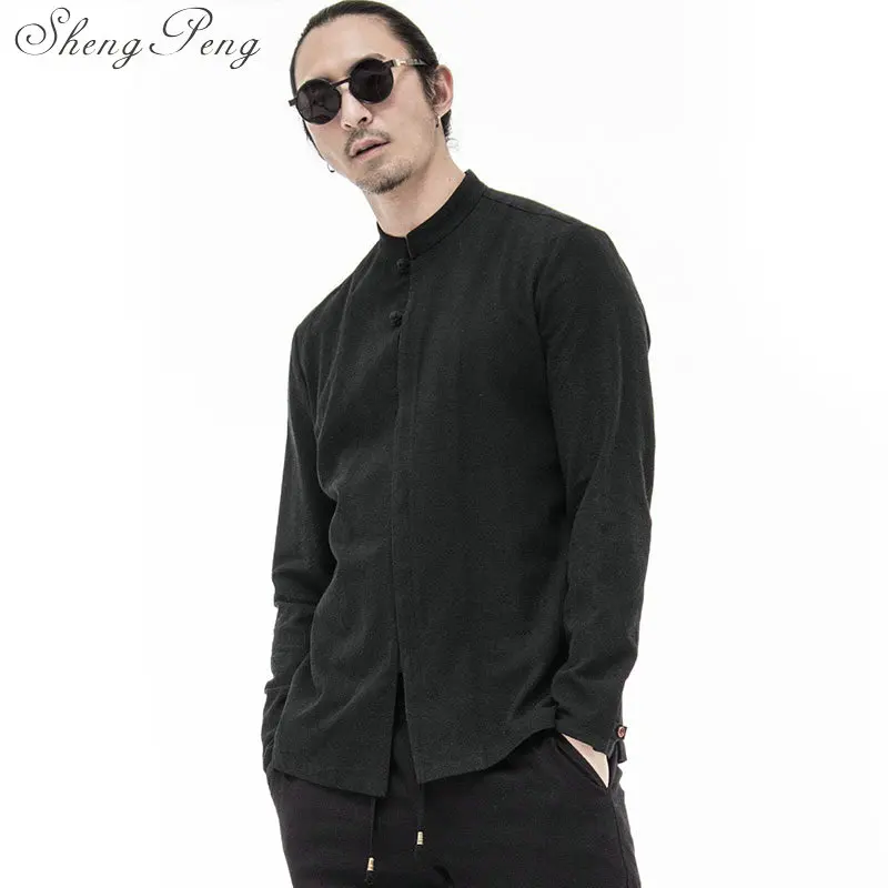 

Traditional chinese clothing for men cheongsam top tang suit chinese traditional top tangzhuang men costume CC236