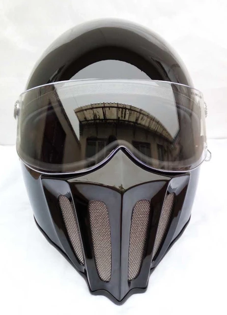 TT&CO vintage helmets Japanese Thompson motorcycle helmet Removable chin Spirit Rider Harley