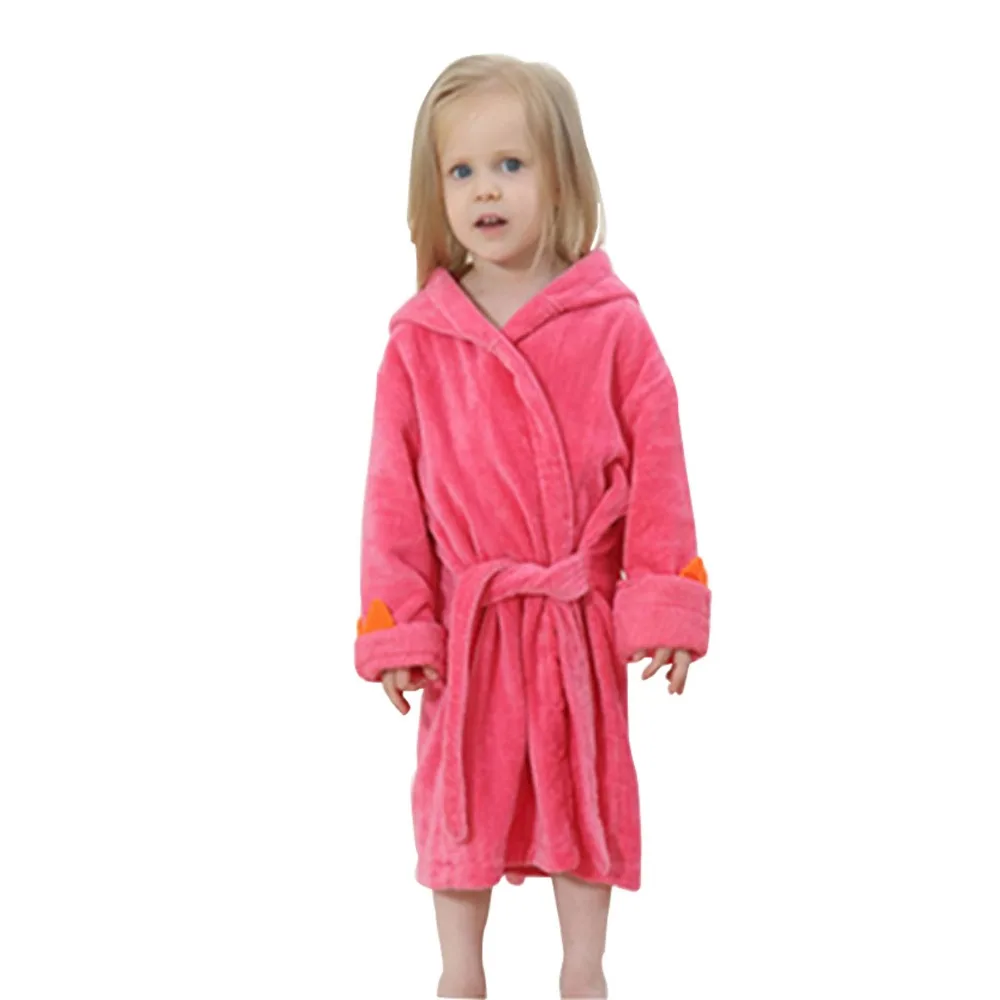 Hot Sale Children's Bathrobes Autumn and Winter Children Bathrobe