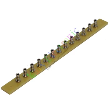 

Wholesale and retail 4pc copper nickel Fiberglass Turret Terminal Strip 13pin Lug Tag Board tube amp free shipping
