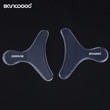 2 пары силиконовых туфель на высоком каблуке стелька накладки насадки на ручки велосипеда ноги защиты пятки Лайнер