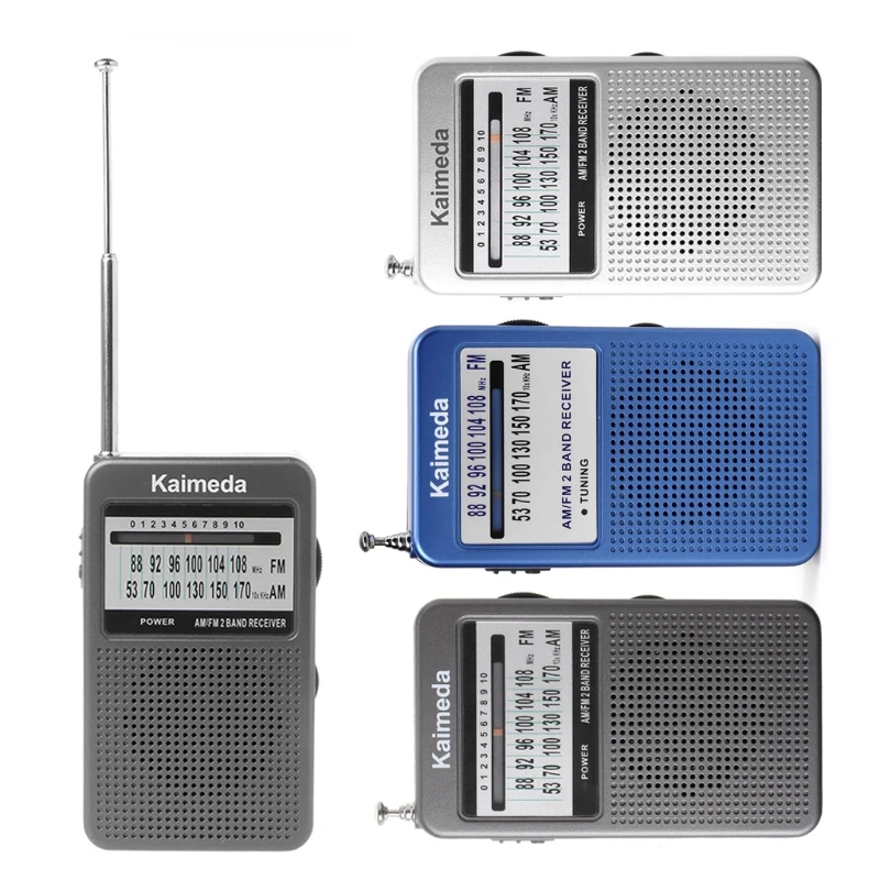 Новый портативный 2 полосный карманный радиоприемник AM/FM с цифровым дисплеем и